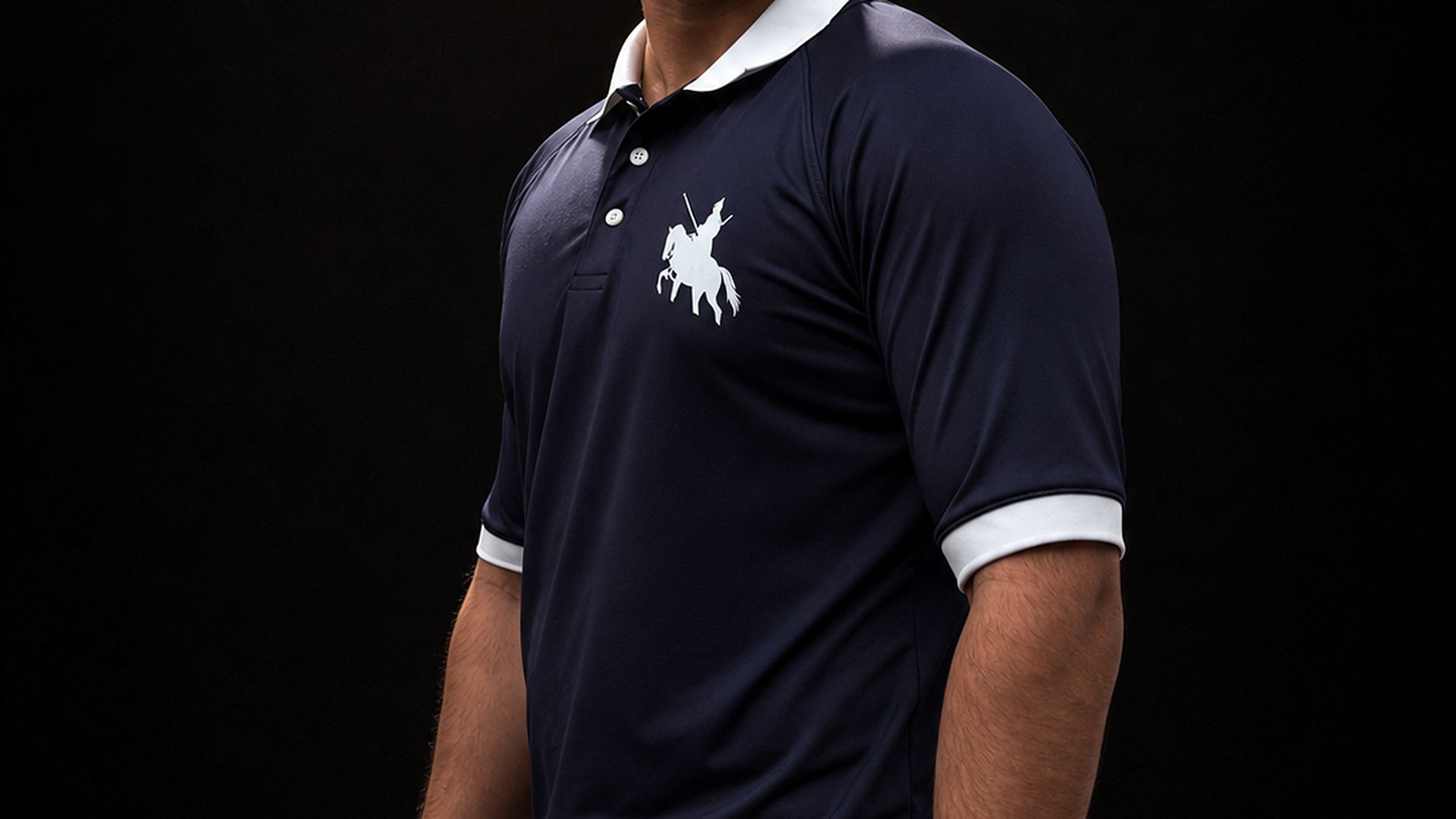 FitForge SS26 — Performance Polo campaign still