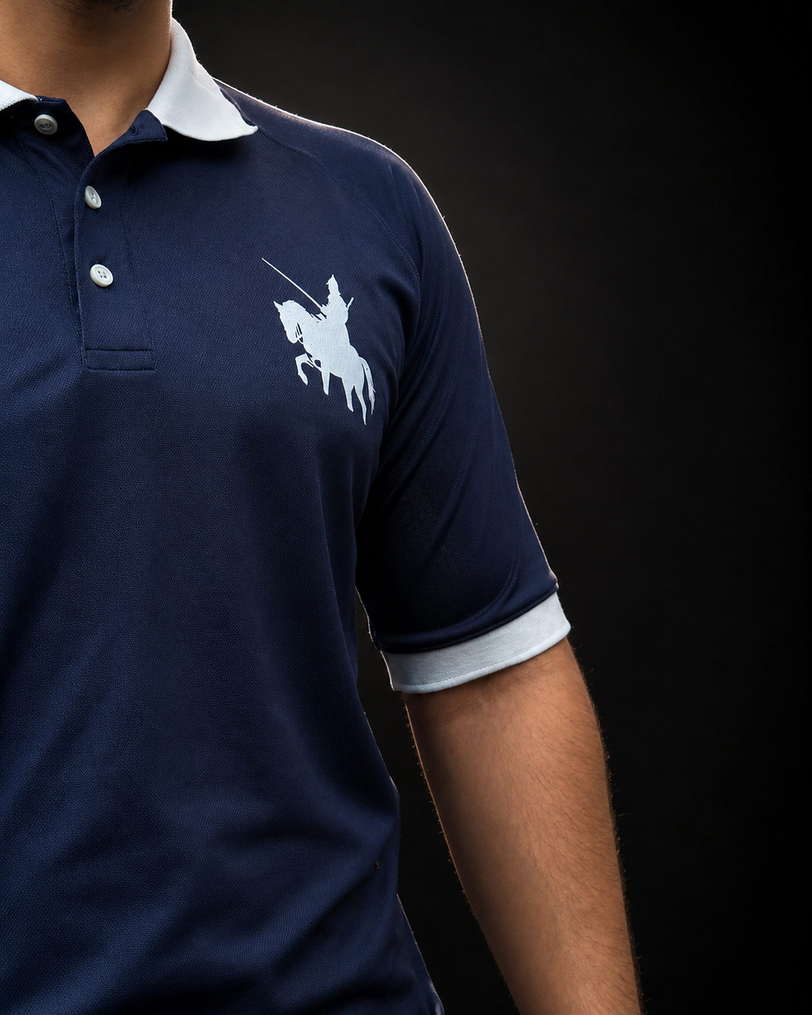 Performance Polo — Knight insignia