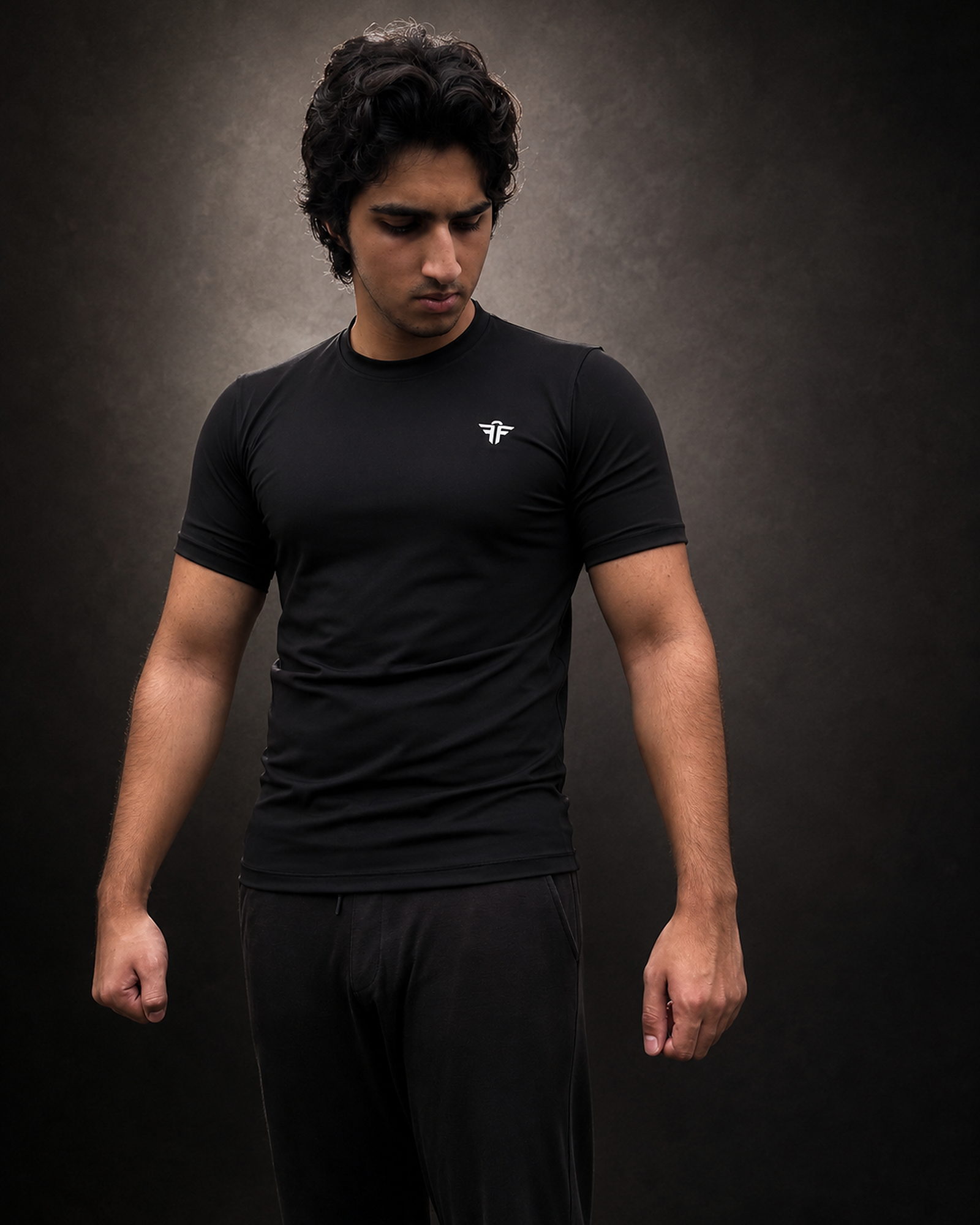 Performance Tee — men's, black
